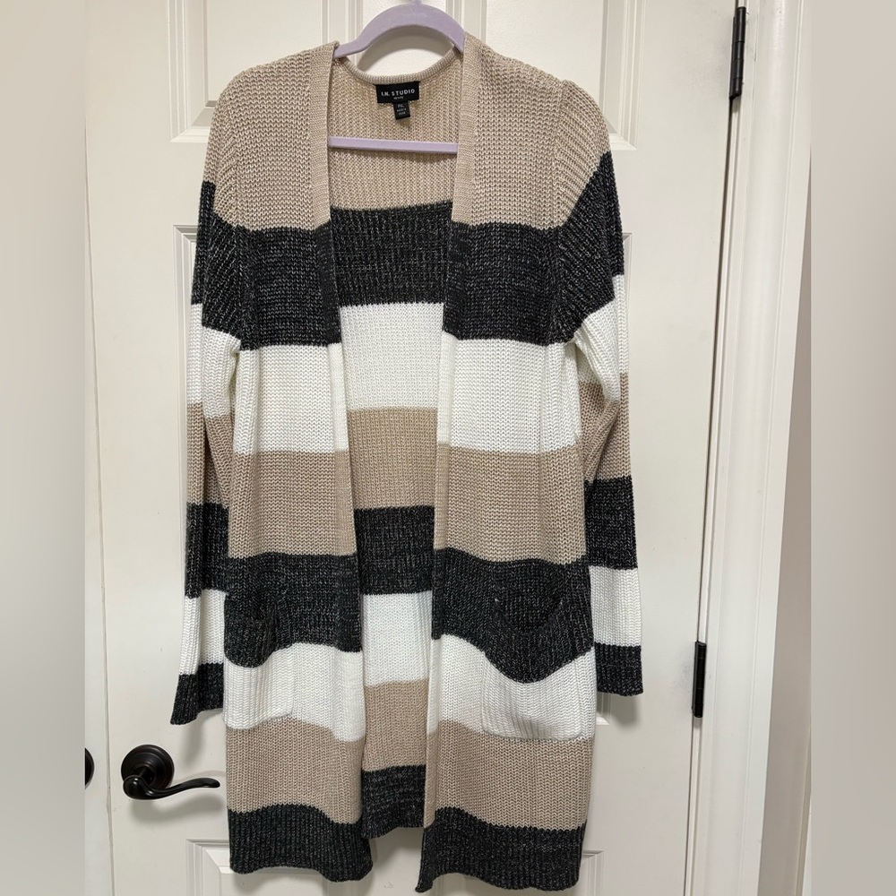 I.N. Studio sweater coat